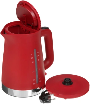 Чайник электрический Bosch TWK4M 1.7л. красный корпус: пластик (TWK4M224) - купить недорого с доставкой в интернет-магазине
