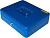 Ящик для денег Silwerhof 90x300x240 синий сталь 1.66кг