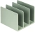 Подставка-ограничитель для книг Deli NS006GREEN Nusign 162x162x122мм зеленый - купить недорого с доставкой в интернет-магазине