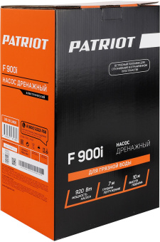 Насос центробежный Patriot F 900i 920Вт 14000л/час (315302468) - купить недорого с доставкой в интернет-магазине