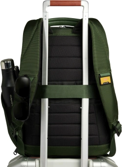 Рюкзак мужской Piquadro Lyss CA6928S143BM/VE зеленый тимьяновый полиэстер/натур.кожа - купить недорого с доставкой в интернет-магазине