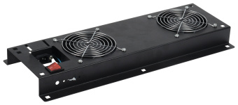 Панель вентиляторная ITK (FM05-21M) 2 вент. черный (упак.:1шт) - купить недорого с доставкой в интернет-магазине