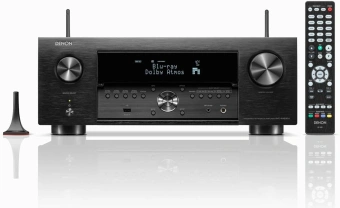 Ресивер AV Denon AVC-X4800H 9.4 черный - купить недорого с доставкой в интернет-магазине