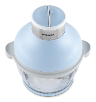 Измельчитель электрический Hyundai HYC-G4208 1.5л. 500Вт синий/серебристый - купить недорого с доставкой в интернет-магазине