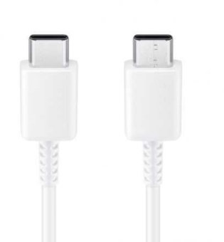 Кабель Samsung EP-DA705BWRGRU USB Type-C (m)-USB Type-C (m) 1м белый (упак.:1шт) - купить недорого с доставкой в интернет-магазине