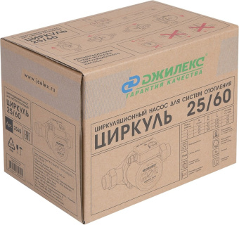Насос циркуляционный Джилекс Циркуль 25/60 105Вт 3720л/час (2560) - купить недорого с доставкой в интернет-магазине