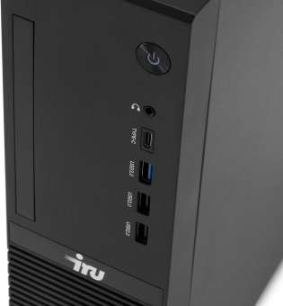 ПК IRU 310SC SFF i5 12400 (2.5) 8Gb SSD256Gb UHDG 730 Windows 11 Professional GbitEth 200W черный (1969067) - купить недорого с доставкой в интернет-магазине