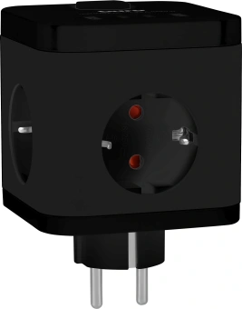 Сетевой разветвитель Buro BU-PW3UC-B (3 розетки) черный (пакет ПЭ) - купить недорого с доставкой в интернет-магазине