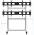 Подставка для телевизора Onkron FSPRO2L-22 серебристый 40"-55" макс.200кг напольный мобильный - купить недорого с доставкой в интернет-магазине