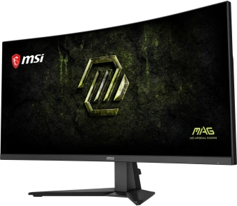 Монитор MSI 34" Mag 346CQDF E20 черный VA LED 21:9 HDMI матовая 300cd 178гр/178гр 3440x1440 200Hz DP 2K 6.37кг - купить недорого с доставкой в интернет-магазине