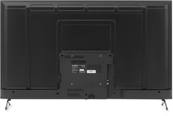 Телевизор LED Hyundai 55" H-LED55BU7006 Android TV Frameless Metal черный 4K Ultra HD 60Hz DVB-T DVB-T2 DVB-C DVB-S DVB-S2 USB WiFi Smart TV - купить недорого с доставкой в интернет-магазине