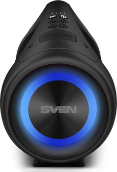 Колонка порт. Sven AC PS-370 черный 40W 2.0 BT 10м 3600mAh (SV-020408) - купить недорого с доставкой в интернет-магазине