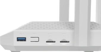 Роутер беспроводной Keenetic Netcraze Hero 5G (NC-4110) AX3000 10/100/1000/2500BASE-TX/4G cat.12 белый - купить недорого с доставкой в интернет-магазине
