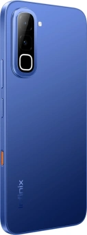 Смартфон Infinix X6895 Hot 70 128Gb 4Gb синий моноблок 3G 4G 2Sim 6.78" 720x1576 Android 16 50Mpix 802.11 a/b/g/n/ac NFC GPS Protect FM microSD max2048Gb - купить недорого с доставкой в интернет-магазине