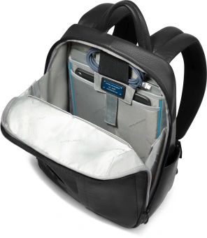 Рюкзак мужской Piquadro Russel CA6765W137/N черный натур.кожа - купить недорого с доставкой в интернет-магазине