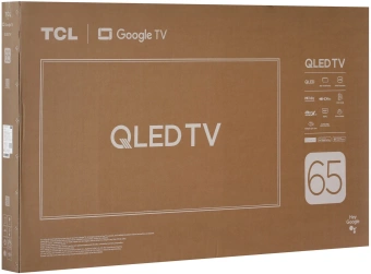 Телевизор QLED TCL 65" 65P7K черный 4K Ultra HD 60Hz DVB-T DVB-T2 DVB-C DVB-S DVB-S2 USB WiFi Smart TV - купить недорого с доставкой в интернет-магазине