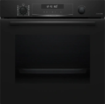 Духовой шкаф Электрический Bosch HBG478CB3 черный - купить недорого с доставкой в интернет-магазине