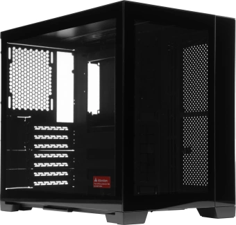Корпус Lian-Li O11 Dynamic Mini черный без БП ATX 9x120mm 6x140mm 2xUSB3.0 audio bott PSU - купить недорого с доставкой в интернет-магазине