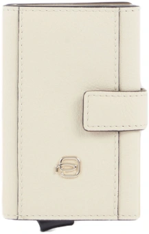 Чехол для кредитных карт Piquadro Circle PP5649W92R/BECU бежевый/кофейный натур.кожа/алюм. - купить недорого с доставкой в интернет-магазине