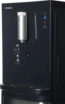 Кулер Hyundai AquaSense UV H-WD7825C напольный компрессорный графитовый - купить недорого с доставкой в интернет-магазине