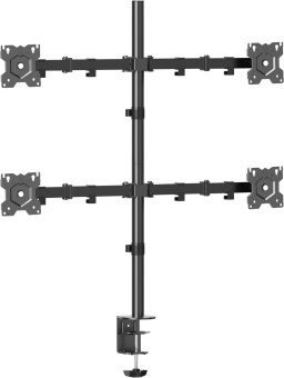 Кронштейн для мониторов Onkron D421E черный 13"-32" макс.32кг настольный поворот и наклон - купить недорого с доставкой в интернет-магазине