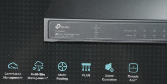 Коммутатор TP-Link JetStream SG2008P (L2) 8x1Гбит/с 4PoE+ 62W управляемый - купить недорого с доставкой в интернет-магазине