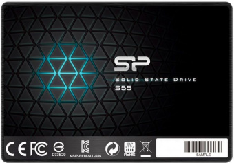 Накопитель SSD Silicon Power SATA III 240Gb SP240GBSS3S55S25 Slim S55 2.5" - купить недорого с доставкой в интернет-магазине