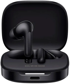 Гарнитура внутриканальные Xiaomi Redmi Buds 6 черный беспроводные bluetooth в ушной раковине (BHR9251GL) - купить недорого с доставкой в интернет-магазине