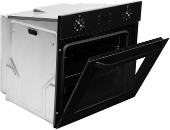 Духовой шкаф Электрический Domfy DM6642EO BG стекло черное - купить недорого с доставкой в интернет-магазине