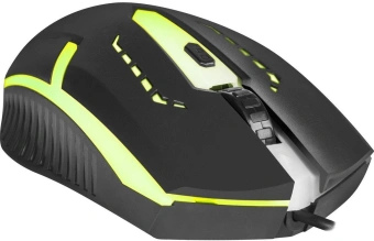 Мышь Defender Flash MB-600L черный оптическая 1200dpi USB 3but (52600) - купить недорого с доставкой в интернет-магазине