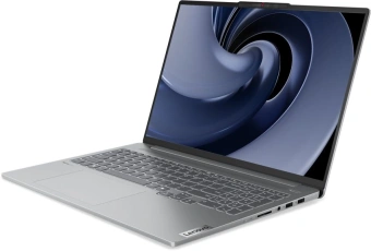 Ноутбук Lenovo IdeaPad 5 Pro 16IMH9 Core Ultra 7 155H 16Gb SSD1Tb NVIDIA GeForce RTX 3050 6Gb 16" OLED 2K (2048x1280) noOS grey WiFi BT Cam (83D4003NRK) - купить недорого с доставкой в интернет-магазине