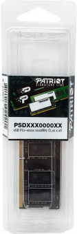 Память DDR4 16Gb 2400MHz Patriot PSD416G240081S Signature RTL PC4-19200 CL17 SO-DIMM 260-pin 1.2В - купить недорого с доставкой в интернет-магазине