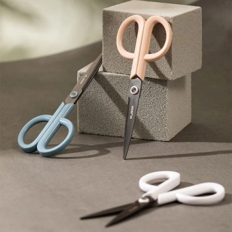 Ножницы Deli ENS053-PK ENS053 универсальные 175мм ручки пластиковые сталь розовый - купить недорого с доставкой в интернет-магазине