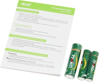 Клавиатура + мышь Acer OCC205 клав:белый мышь:белый/голубой USB беспроводная slim (ZL.ACCEE.00C) - цена, купить или заказать с доставкой в интернет-магазине Клавиатура + мышь Acer OCC205 клав:белый мышь:белый/голубой USB беспроводная slim (ZL.ACCEE.00C) - купить недорого с доставкой в интернет-магазине