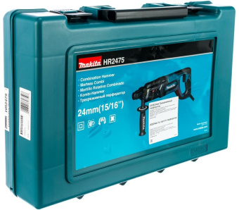 Перфоратор Makita HR2475 патрон:SDS-plus уд.:2.7Дж 780Вт (кейс в комплекте) - купить недорого с доставкой в интернет-магазине