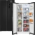 Холодильник Weissgauff WSBS 500 Inverter NoFrost Black 2-хкамерн. черный стекло инвертер - купить недорого с доставкой в интернет-магазине