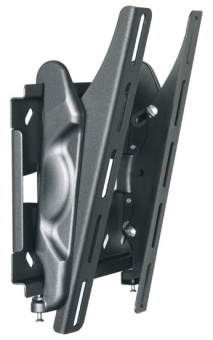 Кронштейн для телевизора Holder LCDS-5010 черный металлик 20"-40" макс.45кг настенный наклон - купить недорого с доставкой в интернет-магазине