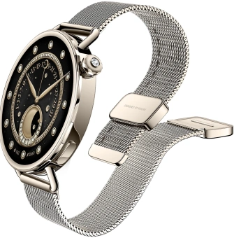Смарт-часы Xiaomi Watch S4 41мм 1.32" AMOLED корп.золотистый рем.золотистый разм.брасл.:120-190 мм (BHR07VWGL) - купить недорого с доставкой в интернет-магазине