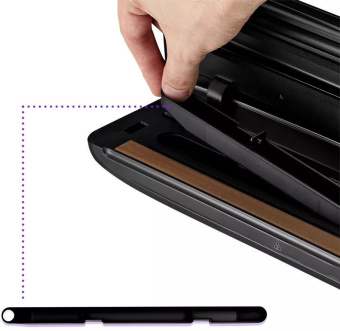 Вакуумный упаковщик Kitfort КТ-1526 110Вт 0.6Бар шир.пак.:27см черный - купить недорого с доставкой в интернет-магазине