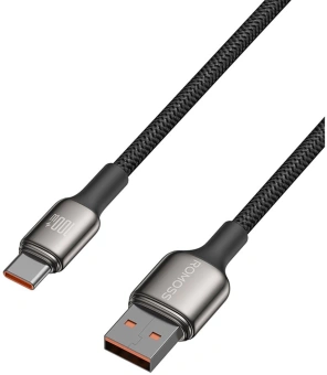 Кабель Romoss CB303A 1746962 USB (m)-USB Type-C (m) 2м черный - купить недорого с доставкой в интернет-магазине