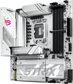 Материнская плата Asus ROG STRIX B860-G GAMING WIFI Soc-1851 Intel B860 4xDDR5 mATX AC`97 8ch(7.1) 2.5Gg RAID+HDMI+DP - купить недорого с доставкой в интернет-магазине