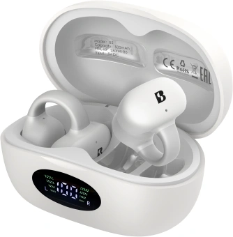 Гарнитура вкладыши A4Tech Biosong B5 TWS белый беспроводные bluetooth крепление за ухом (B5) - купить недорого с доставкой в интернет-магазине