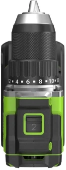 Дрель-шуруповерт Greenworks DD345 аккум. патрон:быстрозажимной (3708307) - купить недорого с доставкой в интернет-магазине