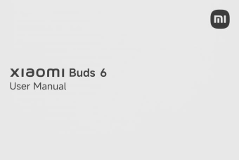 Гарнитура вкладыши Xiaomi Buds 6 белый беспроводные bluetooth в ушной раковине (BHR08OGGL) - купить недорого с доставкой в интернет-магазине