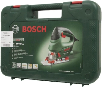 Лобзик Bosch PST 800 PEL 530Вт 3000ходов/мин от электросети (кейс в комплекте) - купить недорого с доставкой в интернет-магазине