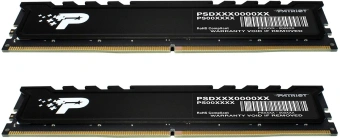 Память DDR5 2x8GB 4800MHz Patriot PSP516G4800KH1 Signature Premium RTL PC5-38400 CL40 DIMM 288-pin 1.1В kit single rank с радиатором Ret - купить недорого с доставкой в интернет-магазине