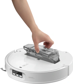 Пылесос-робот Roborock Qrevo EdgeT 60Вт белый (в компл.:1мешок) - купить недорого с доставкой в интернет-магазине