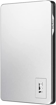 Жесткий диск Netac USB 3.0 1TB NT05K338N-001T-30SL K338 2.5" серебристый - купить недорого с доставкой в интернет-магазине