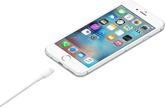 Кабель Apple A1510 MD819ZM/A USB (m)-Lightning (m) 2м белый - купить недорого с доставкой в интернет-магазине