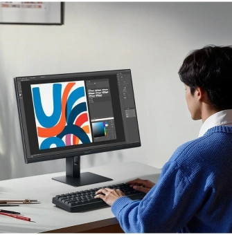 Монитор Xiaomi 23.8" A24i 2026 черный IPS LED 6ms 16:9 HDMI матовая 1500:1 300cd 178гр/178гр 1920x1080 144Hz DP FHD 3кг - купить недорого с доставкой в интернет-магазине